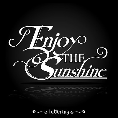 영어 행복 여행 일러스트 사람없음 라벨 필기체 레터링 국내일러스트 AI파일 문자 감정 프레임 파일형식 벡터