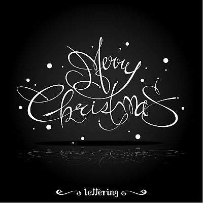 영어 크리스마스 일러스트 사람없음 라벨 눈 필기체 레터링 국내일러스트 AI파일 자연요소 문자 기념일 날씨 프레임 파일형식 벡터