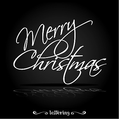 영어 크리스마스 일러스트 사람없음 라벨 필기체 레터링 국내일러스트 AI파일 문자 기념일 프레임 파일형식 벡터