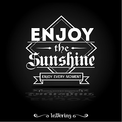 영어 계절 여행 일러스트 휴가 사람없음 여름 여름휴가 바캉스 라벨 필기체 레터링 국내일러스트 AI파일 문자 프레임 파일형식 벡터 여름_계절