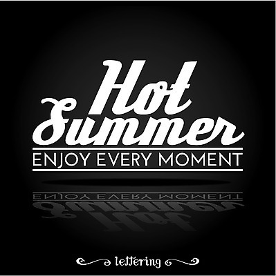 영어 계절 여행 일러스트 휴가 사람없음 여름 여름휴가 바캉스 라벨 필기체 레터링 국내일러스트 AI파일 문자 프레임 파일형식 벡터 여름_계절