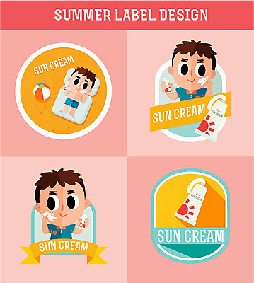 계절 남자 일러스트 아웃도어 사람 해변 세명 여름 라벨 화장품 비치볼 선크림 바르기 남자만 국내일러스트 AI파일 바다 공 모션 프레임 바캉스용품 뷰티 파일형식 벡터