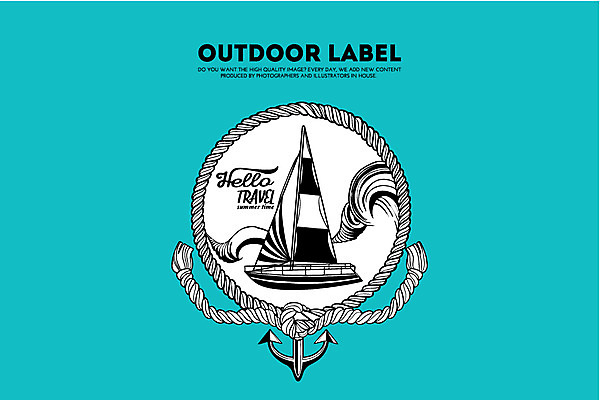 파도 여행 요트 일러스트 휴가 흑백 아웃도어 사람없음 라벨 끈 빈티지 닻 선박 국내일러스트 AI파일 바다 컨셉 수상교통 배_교통 프레임 촬영기법 파일형식 벡터