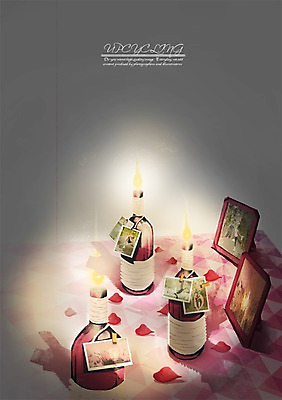 PSD 꽃잎 액자 일러스트 촛불 사람없음 재활용 와인병 책상 오브젝트 환경보전 기념사진 업사이클링 국내일러스트 꽃 가구 초 병_용기 와인 사회이슈 친환경 파일형식