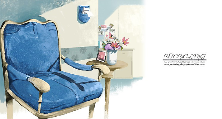 PSD 화분 의자 일러스트 선반 사람없음 재활용 청바지 오브젝트 환경보전 업사이클링 국내일러스트 가구 바지 사회이슈 친환경 파일형식