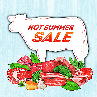 PSD 계절 채소 일러스트 프레임 종류 생고기 육류 사람없음 여름 세일 버섯 가축 당근 소고기 소 브로콜리 국내일러스트 동물 식재료 포유류 뿌리채소 파일형식