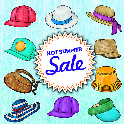 PSD 모자 계절 일러스트 프레임 종류 사람없음 여름 세일 밀짚모자 페도라 썬캡 벙거지모자 캡모자 국내일러스트 모자_잡화 잡화 파일형식