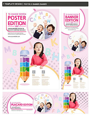 PSD 템플릿 배너 알파벳 영어 배너템플릿 여자 어린이교육 교육 남자 가로배너 ZIP 포스터 세로배너 어린이 웃음 사람 동양인 소녀 소년 상반신 세명 세트 연필 한국인 현수막 어린이만 문자 학용품 표정 인종 가로 세로 필기구 파일형식