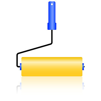 EPS 해외이미지 직업 디자인 외관 벽 백그라운드 일러스트 기술 미술 내부 장식 페인트 활발 흰색 공구 붓 업무 작업 수리 심볼 오브젝트 그림 롤러 페인트붓 광택 개선 고립 리모델링 해외202004 해외일러스트 컬러 컨셉 문화예술 도구 파일형식 벡터 이미지허브