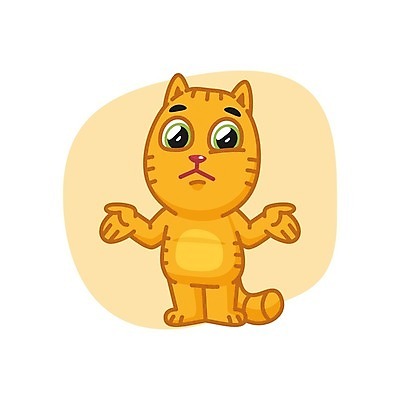 EPS 해외이미지 동물 캐릭터 디자인 일러스트 발 털 미술 그래픽 빨간색 반려동물 고양이 줄무늬 슬픔 괴짜 만화 가득함 꼬리 클립 귀 후회 마스코트 캐리커처 혼란 해외202004 해외일러스트 일러캐릭터 감정 컬러 컨셉 무늬 포유류 문화예술 신체부위 그림 파일형식 벡터 이미지허브