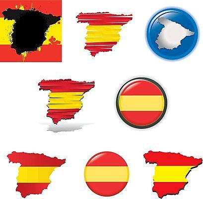 EPS 해외이미지 모양 템플릿 디자인 실루엣 유럽 무기 여행 백그라운드 지도 일러스트 그래픽 빨간색 파란색 노란색 디지털 코트 흰색 경계선 깃발 스페인 자르기 심볼 사인 윤곽 영토 지역 고립 마드리드 스페인어 전국 지도책 지리 디테일 해외202004 해외일러스트 나라 선 컬러 모션 촬영기법 책 외투 경계 파일형식 벡터 이미지허브
