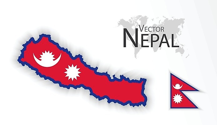 EPS 해외이미지 아시아 지구 백그라운드 지도 일러스트 사람없음 세계 깃발 네팔 카트만두 해외202004 해외일러스트 나라 파일형식 벡터 이미지허브