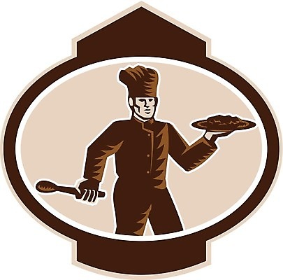 EPS 해외이미지 접시 남자 음식 일러스트 노동자 서브 요리 숟가락 요리사 냄비 복고 서빙 주걱 고립 목판화 제빵사 해외202004 해외일러스트 직업 식기 주방용품 수저 사람 솥 파일형식 벡터 이미지허브