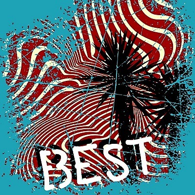 EPS 해외이미지 나무 디자인 바다 여행 백그라운드 오렌지 과일 일러스트 휴가 손바닥 미술 그런지 스타일 해외202004 해외일러스트 식물 손 문화예술 파일형식 벡터 이미지허브