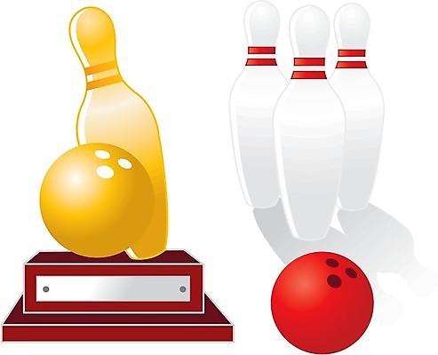 EPS 해외이미지 스포츠 일러스트 성공 레저 경쟁 우승 볼링 트로피 해외202004 해외일러스트 컨셉 구기 최고 상_우승 파일형식 벡터 이미지허브