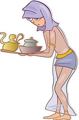 EPS 해외이미지 캐릭터 일러스트 서브 종류 그래픽 차 냄비 만화 종업원 서비스 그림 코믹 노예 성격 해외202004 해외일러스트 일러캐릭터 직업 음료 솥 파일형식 벡터 이미지허브