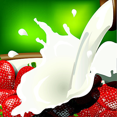 EPS 해외이미지 열매 음식 일러스트 딸기 디저트 건강 식사 우유 냄비 크림 산딸기 점토 블랙베리 요거트 유리주전자 수유 해외202004 해외일러스트 식물 과일 유리 주전자 유제품 솥 파일형식 벡터 이미지허브