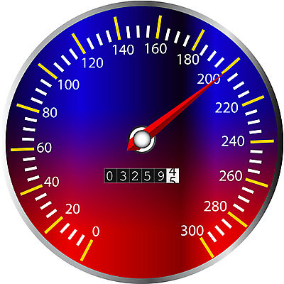 EPS 해외이미지 디자인 일러스트 자동차 빨간색 파란색 시간 지시 속도 짐차 느림 속도계 자동 조율 충고 해외202004 해외일러스트 육상교통 컬러 모션 파일형식 벡터 이미지허브