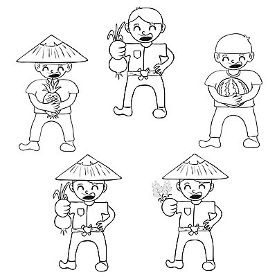 EPS 해외이미지 캐릭터 디자인 남자 행복 선 포크 농업 과일 일러스트 자연 밥 노동자 수박 미술 사람 농장 흰색 시골 업무 농부 만화 스케치 파인애플 그림 복고 고립 밭일 해외202004 해외일러스트 일러캐릭터 직업 식기 감정 산업 음식 컬러 문화예술 작업 열대과일 생태계 파일형식 벡터 이미지허브