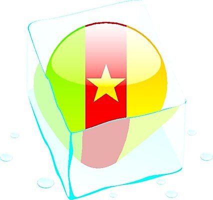 EPS 해외이미지 클립아트 디자인 계절 여행 겨울 일러스트 아프리카 물 파란색 세계 글로벌 얼음 추위 깃발 떨어짐 심볼 큐브 오브젝트 사인 복고 휘장 고립 전국 카메룬 해외202004 해외일러스트 자연요소 나라 컬러 컨셉 파일형식 벡터 이미지허브