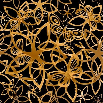 EPS 해외이미지 모양 디자인 꽃 나비 백그라운드 꽃무늬 패턴 일러스트 벽지 추상 미술 그래픽 장식 빛 노란색 금속 검은색 수확 흰색 황금 우아함 질감 복고 정사각형 심플 모자이크 엘리먼트 스타일 해외202004 해외일러스트 도형 식물 컬러 곤충 컨셉 무늬 농업 재질 문화예술 파일형식 벡터 이미지허브