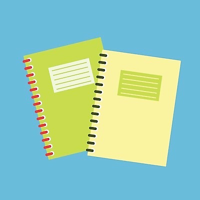 EPS 해외이미지 템플릿 디자인 교육 종이 선 백그라운드 일러스트 비즈니스 텍스트 학교 나선형 그래픽 책 파란색 스터디 세트 사무실 우주 공책 공백 덮개 흰색 오픈 플랫 스케치 오브젝트 페이지 시트 패드 고립 스타일 해외202004 해외일러스트 컬러 무늬 문구용품 미술 학습 뚜껑 파일형식 벡터 이미지허브