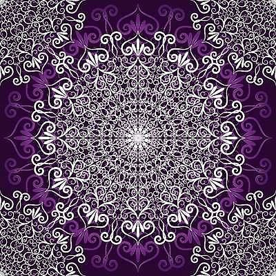 EPS 해외이미지 디자인 백그라운드 패턴 일러스트 추상 사람없음 보라색 패턴백그라운드 화려 대칭 만다라 해외202004 해외일러스트 컬러 컨셉 무늬 파일형식 벡터 이미지허브