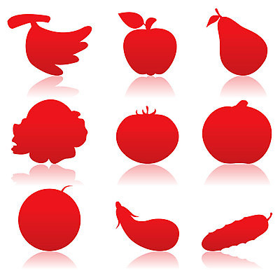 EPS 해외이미지 식물 음식 토마토 일러스트 자연 호박 오이 바나나 검은색 식사 저녁식사 아침식사 사과 양배추 내추럴 식용 해외202004 해외일러스트 컬러 채소 과일 생태계 파일형식 벡터 이미지허브