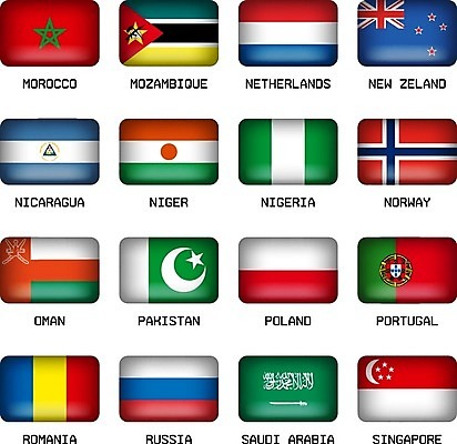 EPS 해외이미지 일러스트 베개 새로움 노르웨이 세트 세계 어둠 깃발 떨어짐 수집 포르투갈 사인 네덜란드 러시아 광택 아라비아 직사각형 루마니아 모로코 폴란드 사우디아라비아 싱가폴 그런지 나이지리아 니제르 니카라과 새기다 전국 파키스탄 해외202004 해외일러스트 도형 유럽 아시아 컨셉 중동 침구 아프리카 남아메리카 파일형식 벡터 서아프리카 이미지허브