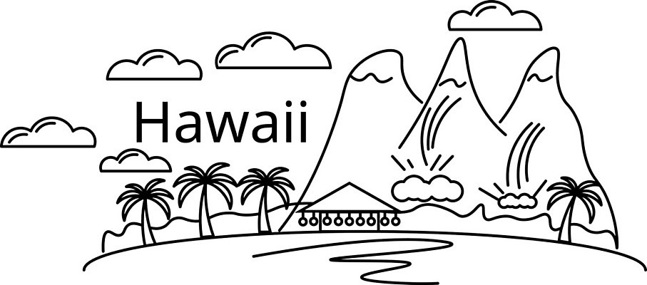 EPS 해외이미지 배너 꽃 포스터 섬 여행 백그라운드 잎 일러스트 자연 휴가 선물 사람없음 여름 하와이 엽서 파라다이스 알로하 해외202004 해외일러스트 식물 계절 미국 인사 편지 생태계 파일형식 벡터 이미지허브