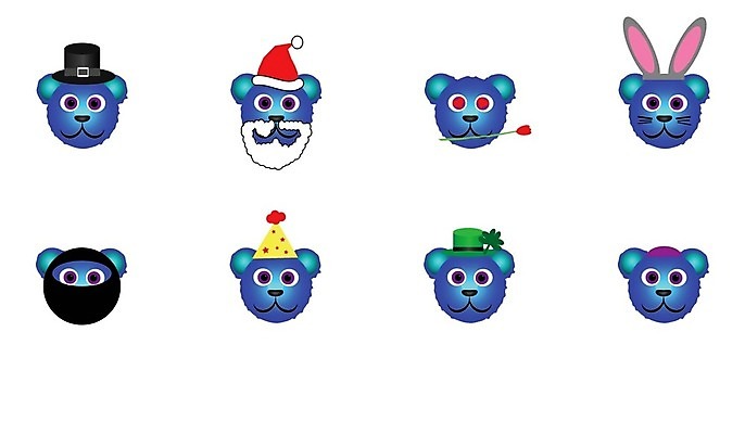 EPS 해외이미지 동물 캐릭터 디자인 행복 얼굴 크리스마스 일러스트 곰 휴가 부활절 새로움 기념 발렌타인데이 사랑 미술 미소 파란색 세트 산타클로스 장미 파티 머리 중국 할로윈 하트 토끼 그룹 클로버 작음 만화 수집 연도 심볼 오브젝트 코믹 아일랜드 유대인 닌자 순례자 스타일 해외202004 해외일러스트 일러캐릭터 모양 기념일 꽃 감정 유럽 아시아 컬러 컨셉 포유류 데이이벤트 문화예술 표정 이벤트 신체부위 반려동물 크기 파일형식 벡터 이미지허브