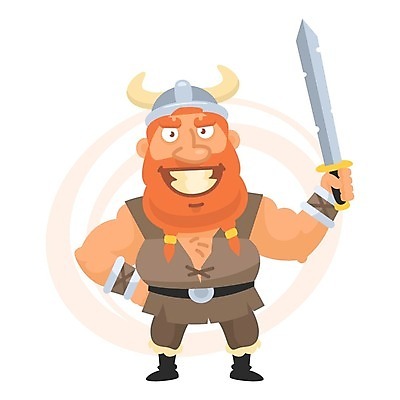 EPS 해외이미지 캐릭터 디자인 옷 무기 컨셉 일러스트 수염 아이디어 미술 그래픽 세트 힘 큼 만화 가득함 오브젝트 그림 클립 갑옷 마스코트 바이킹 캐리커처 스타일 해외202004 해외일러스트 일러캐릭터 문화예술 보호장비 크기 파일형식 벡터 이미지허브