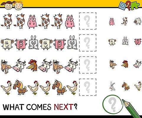 EPS 해외이미지 동물 템플릿 디자인 교육 행복 어린이 패턴 일러스트 학교 놀이 그래픽 농장 유치원 게임 퍼즐 수수께끼 퀴즈 어플리케이션 만화 검색 준비 그림 순환 심플 해결 다음 엘리먼트 해외202004 해외일러스트 감정 무늬 농업 모션 사람 파일형식 벡터 이미지허브