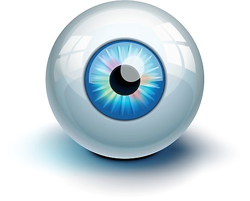 EPS 해외이미지 학생 응시 컨셉 일러스트 통신 아이디어 파란색 지구본 원형 연결 사이버 비전 붓꽃 지능 아바타 해외202004 해외일러스트 도형 시선 꽃 컬러 파일형식 벡터 이미지허브