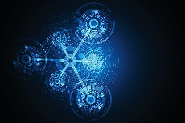 EPS 해외이미지 모양 템플릿 디자인 과학 백그라운드 컨셉 일러스트 비즈니스 통신 모션 벽지 추상 미래 그래픽 파란색 컴퓨터 우주 디지털 발표 연결 순환 전자 시스템 혁명 출판 해외202004 해외일러스트 컬러 무늬 전자제품 파일형식 벡터 이미지허브