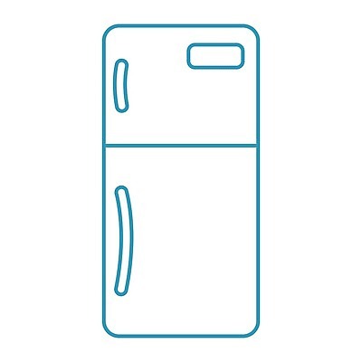 EPS 해외이미지 선 음식 일러스트 가정 얼음 기계 만화 심플 냉장고 냉각기 얇은 해외202004 해외일러스트 자연요소 가전제품 파일형식 벡터 이미지허브