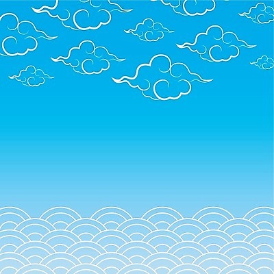 EPS 해외이미지 구름 전통 디자인 아시아 바다 백그라운드 패턴 일러스트 자연 벽지 하늘 날씨 미술 장식 파란색 일본 중국 수확 소용돌이 연기 스타일 해외202004 해외일러스트 자연요소 나라 컬러 무늬 농업 문화예술 회오리 생태계 파일형식 벡터 이미지허브