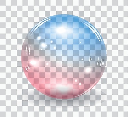 EPS 해외이미지 분홍색 일러스트 사람없음 파란색 거품 물방울 원형 투명 그라데이션 해외일러스트 도형 컬러 파일형식 벡터 이미지허브