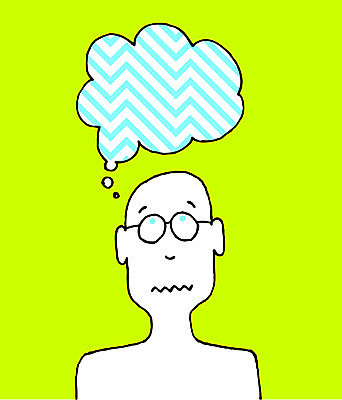 EPS 해외이미지 남자 말풍선 생각 일러스트 유머 만화 고민 긴장 해외202004 해외일러스트 감정 사람 파일형식 벡터 이미지허브