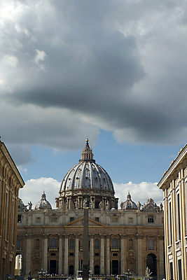 포토 JPG 해외이미지 주간 건축물 건축양식 하늘 풍경 사람없음 야외 이탈리아 로마 바실리카 성베드로대성당 해외202004 사도궁 해외포토 자연요소 건축 유럽 궁전 바티칸 파일형식 이미지허브
