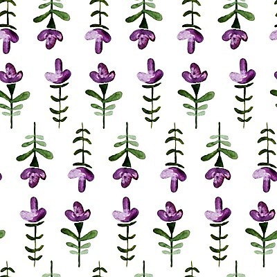 EPS 해외이미지 꽃 백그라운드 잎 꽃무늬 패턴 일러스트 수채화 사람없음 해외202004 해외일러스트 식물 무늬 파일형식 벡터 이미지허브