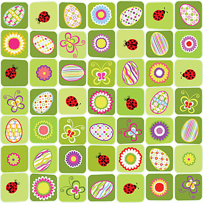 EPS 해외이미지 모양 계절 꽃 분홍색 나비 백그라운드 꽃무늬 패턴 일러스트 벽지 추상 휴가 부활절 선물 초록색 봄 축하 데이지 부활절계란 무당벌레 해외202004 해외일러스트 식물 기념일 컬러 곤충 컨셉 무늬 계란 파일형식 벡터 이미지허브