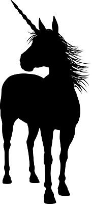 EPS 해외이미지 실루엣 백그라운드 일러스트 상상 뿔 사람없음 검은색 신비 유니콘 환상 해외202004 해외일러스트 컬러 컨셉 촬영기법 파일형식 벡터 이미지허브