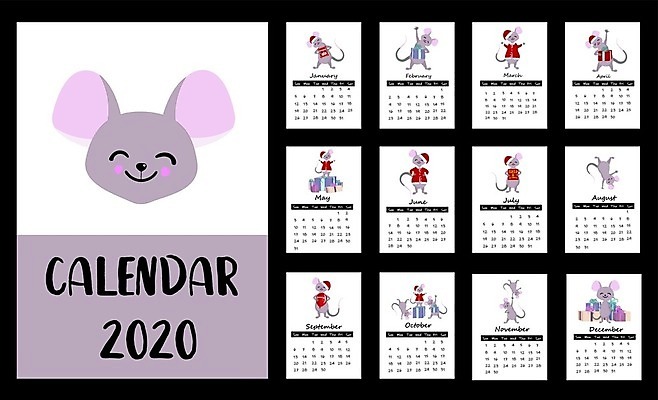 EPS 해외이미지 동물 템플릿 캐릭터 디자인 배너 행복 포스터 백그라운드 컨셉 크리스마스 겨울 일러스트 휴가 새로움 새해 미술 동양인 그래픽 장식 세로 여름 중국 봄 달력 가을 축하 신용카드 쥐 설치류 만화 연도 심볼 사인 엽서 페이지 월 해외202004 해외일러스트 일러캐릭터 계절 기념일 감정 아시아 문화예술 인종 금융 날짜 편지 파일형식 벡터 이미지허브