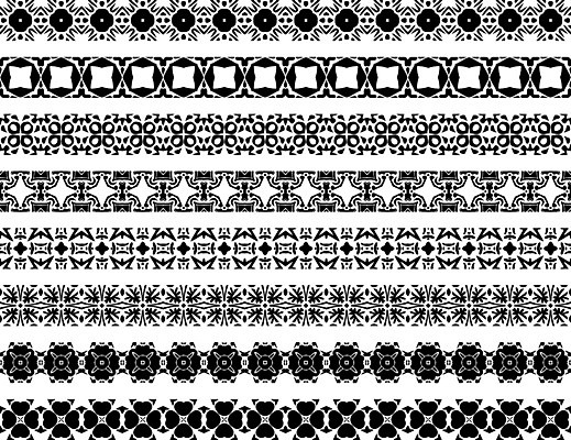 EPS 해외이미지 전통 디자인 선 패턴 일러스트 벽지 추상 장식 세트 검은색 흰색 8 포르투갈 묘사 스페인어 아라베스크 엘리먼트 튀니지 해외202004 해외일러스트 유럽 컬러 무늬 아프리카 숫자 파일형식 벡터 이미지허브