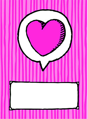 EPS 해외이미지 말풍선 일러스트 프레임 사랑 빨간색 줄무늬 하트 스케치 라인아트 질감 카피스페이스 해외202004 해외일러스트 모양 감정 선 컬러 무늬 미술 공백 파일형식 벡터 이미지허브