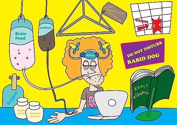 EPS 해외이미지 학생 교육 남자 일러스트 기술 피곤 가로 스터디 시험 정보 시간 만화 준비 기간 방법 해외202004 해외일러스트 컨셉 사람 학습 파일형식 벡터 이미지허브