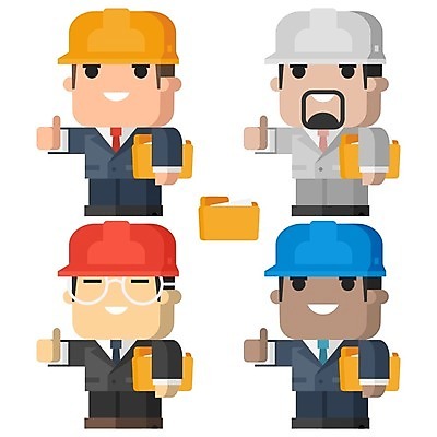 EPS 해외이미지 직업 캐릭터 손 남자 포즈 일러스트 비즈니스 손가락 성공 넥타이 노동자 아이디어 사람 정장 손짓 성인 엄지손가락 흰색 작업 엔지니어 헬멧 대표 방향 심볼 사인 경영자 고립 고용 진짜 캐리커처 표현성 해외202004 해외일러스트 일러캐릭터 잡화 옷 컬러 컨셉 모션 신체부위 구직 기술자 보호장비 그림 리더 채용 파일형식 벡터 이미지허브