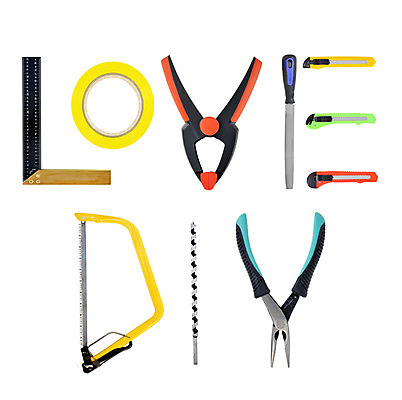 포토 JPG 해외이미지 집게 사랑 취미 사람없음 흰색 도구 칼 파일 정사각형 열정 테이프 펜치 DIY 고립 해외202004 해외포토 도형 감정 컬러 문구용품 공구 파일형식 이미지허브