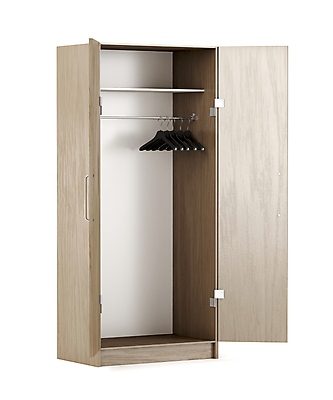 포토 JPG 해외이미지 옷 가구 사람없음 목재 3D 문 침실 오픈 장롱 옷걸이 찬장 캐비닛 수납 고립 해외202004 해외포토 나무 생활용품 재료 사물함 디지털합성 파일형식 이미지허브